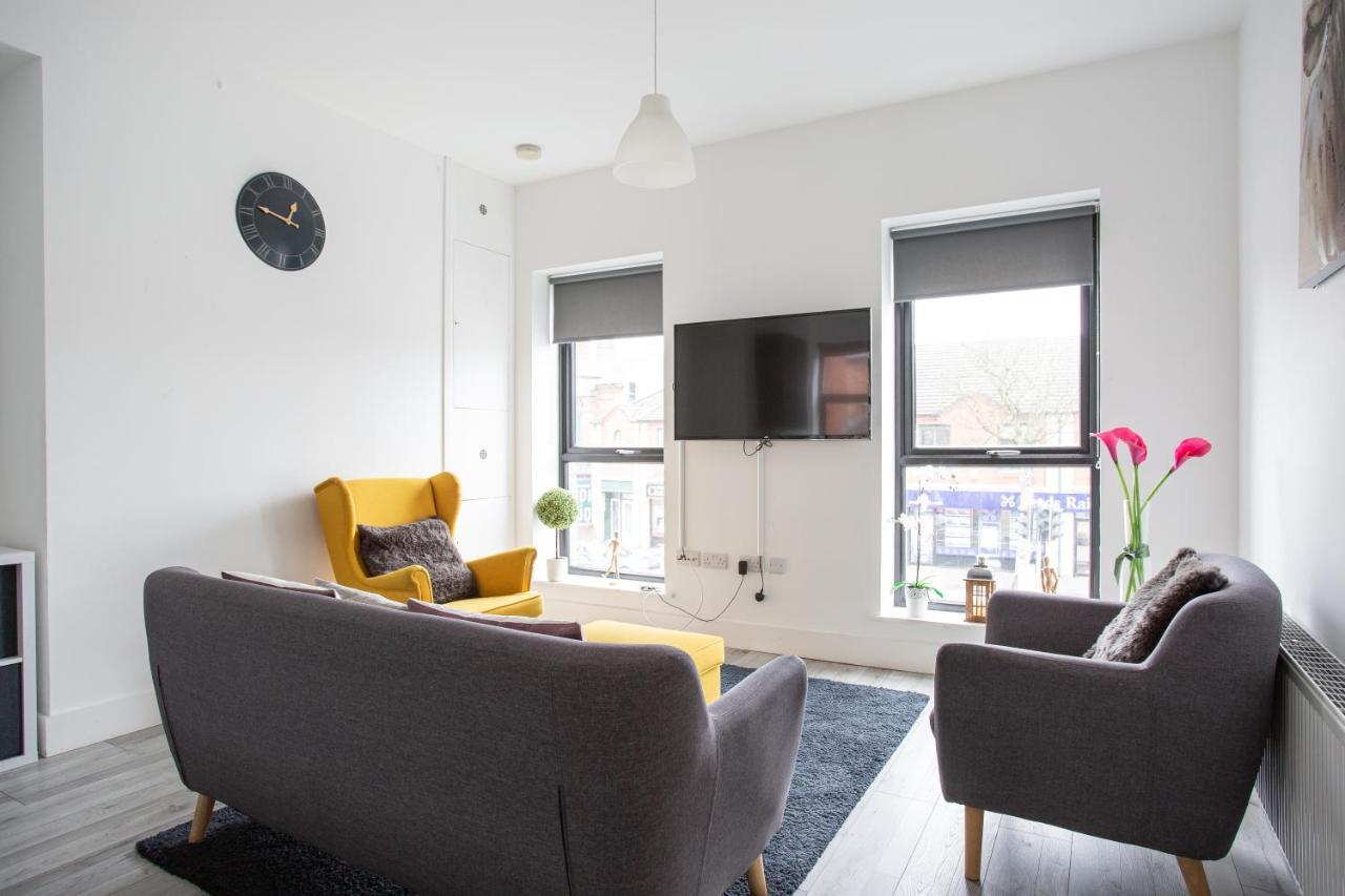 Modern Luxury Apartment, Sleeps 6, Best Location Belfast Eksteriør billede